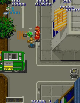 Gang Busters screen shot game playing